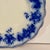Flow Blue W. H. Grindley & Co England "Clarence" Made in England Plate For Sale - Image 11 of 15