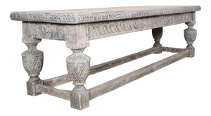 19th Century English Bleached Oak Centre Table