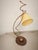 Vintage Lamp with Parchment Shade, 1980s For Sale - Image 6 of 11