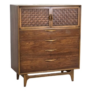 Mid 20th Century Lane Perception MCM Gentlemans Chest For Sale