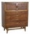 Mid 20th Century Lane Perception MCM Gentlemans Chest For Sale