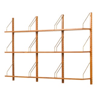 Mid-Century Modern Danish Teak Shelving Unit, 1960s For Sale