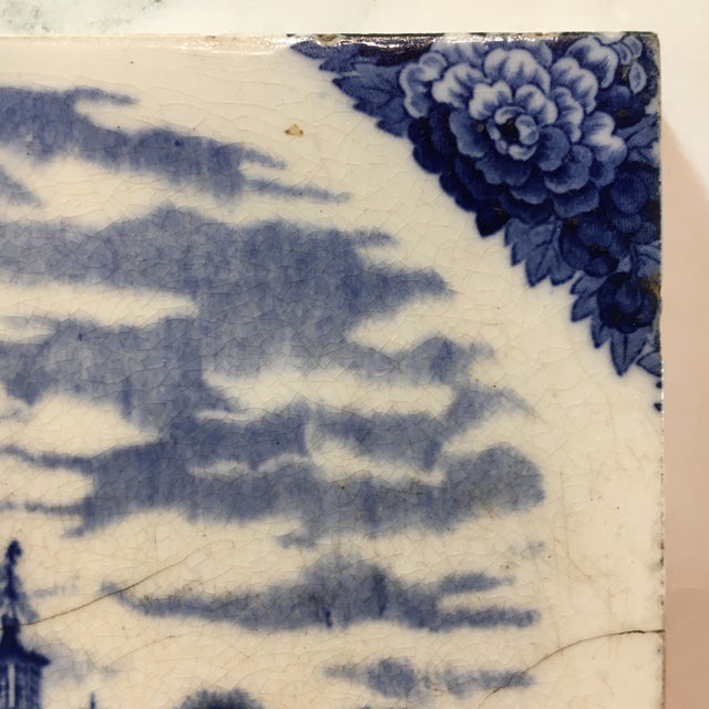 Wedgwood Wedgwood Delft Tile: Mount Vernon - 1899 For Sale - Image 4 of 9