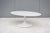 Mid-Century Modern Eero Saarinen Style 42" Oval White Tulip Coffee Table For Sale - Image 14 of 18