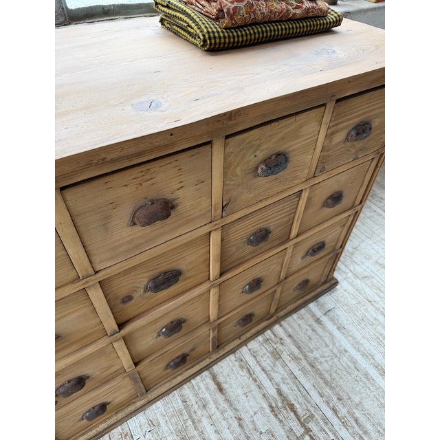 Pine Workshop Cabinet, 1950s For Sale - Image 13 of 18
