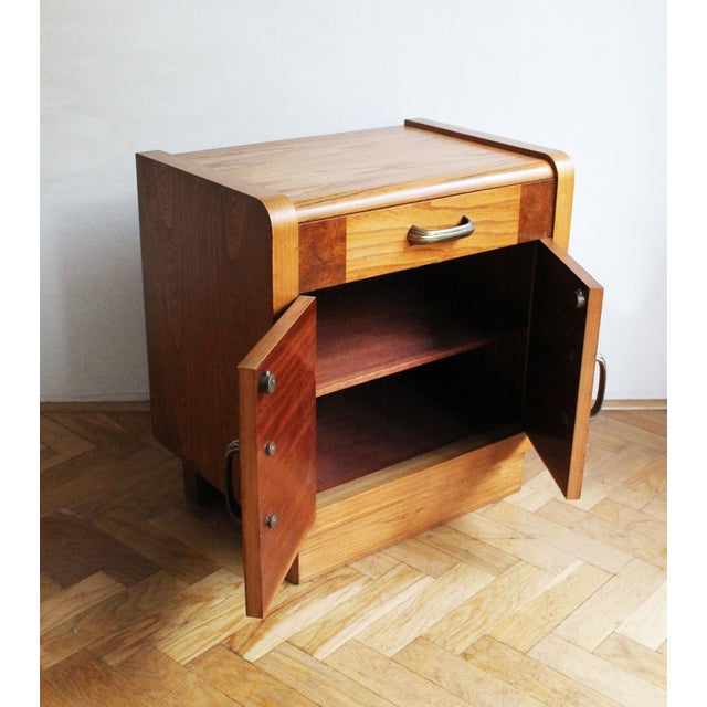 Art Deco Bedside Tables, 1930s, Set of 2 For Sale - Image 12 of 18