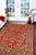 "Enhance the ambiance of your home with this magnificent Persian-influenced Turkish hand-knotted rug made by skilled...