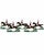 Brown Vintage Set 5 Vanderbilt Whitney Estate Equestrian Jockey Napkin Ring Holders For Sale - Image 8 of 8