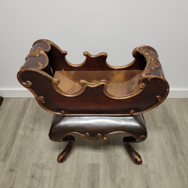 Italianate Rococo Revival Mahogany Jardinière on Stand, C. 1900 For Sale - Image 4 of 9