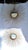 Chaty Vallauris Set of 2 Chaty Vallauris Style Accent Mirrors Sunburst Design Gold Finish Mid-Century Modern For Sale - Image 4 of 12