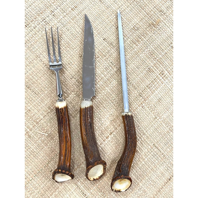 Hermès Vintage Hermes Paris Carving Set For Sale - Image 4 of 8