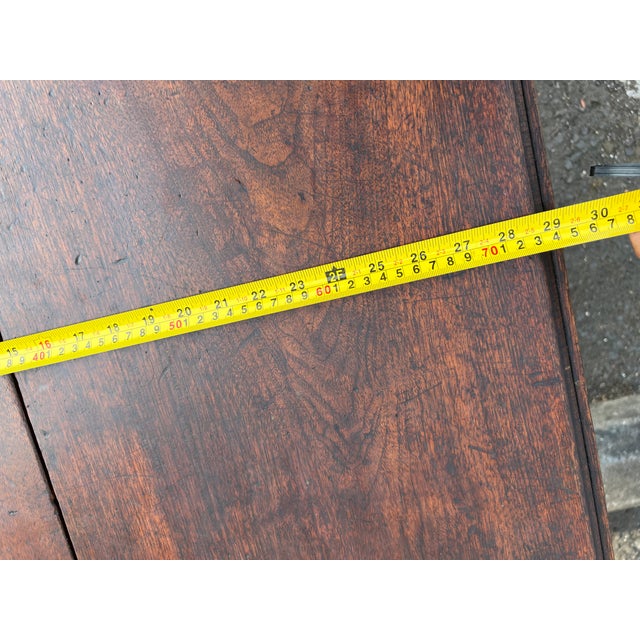 Antique 19th Century Mahogany. Extension Turned Leg Round Dining Table and 4 Leaves. For Sale - Image 18 of 18