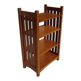 41.5 Stickley Mission Collection Bookcase For Sale