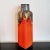1970s Tall Persimmon-Orange Ü-Keramik Fat Lava Vase Nr. 1438/30 For Sale - Image 5 of 12