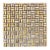 Gold Travertine Honed Paolo Basketweave For Sale