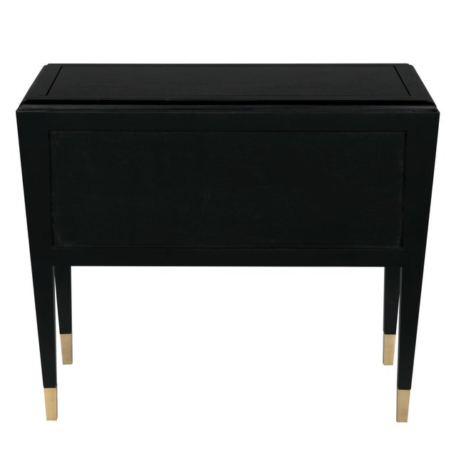 Noir NOIR Grant Sideboard, Black For Sale - Image 4 of 5