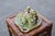 Gemstone Tanzanian Green Onyx Rosolio Tray with Bottle and Glasses, Italy, 1950s, Set of 8 For Sale - Image 7 of 15