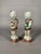 Asian Pair of Hoho Brothers Figurines, Kangxi Period, 18th Century, China, Famille Verte For Sale - Image 3 of 8