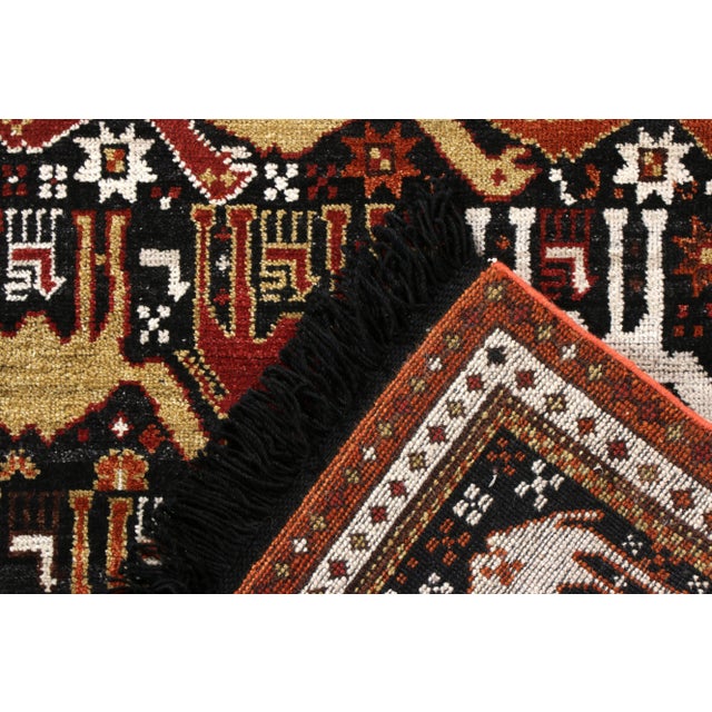 Not Yet Made - Made To Order Handknotted Camel Caravan Rug with Black Fringe, 8'x10' For Sale - Image 5 of 6