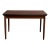 Vintage Danish Modern Teak Extendable Dining Table With Draw Leaves For Sale