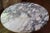 Stunning round Italian marble top Cocktail or Coffee Table with a patinated finished base, measures Approximately 36”...