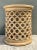 Vintage Openwork Wood Side Table For Sale - Image 10 of 12