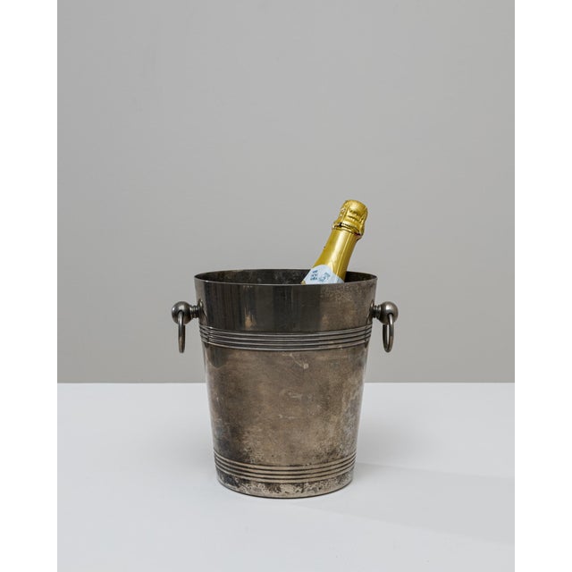 20th Century French Silver Plated Champagne Bucket For Sale - Image 17 of 18