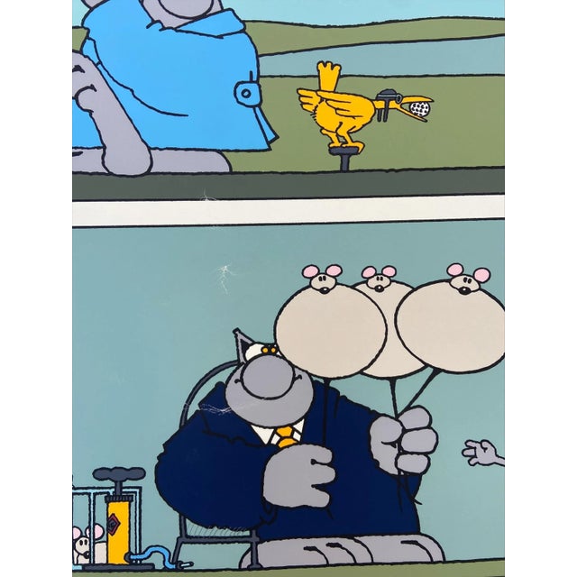 2000 - 2009 Philippe Geluck, Golf, 2003, Screenprint For Sale - Image 5 of 8