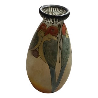 Glass Paste Vase by Clio For Sale