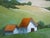 Sonoma Hills Barns California Farm Art Lynne French landscape oil painting. The signed original painting measures 16x20 on...