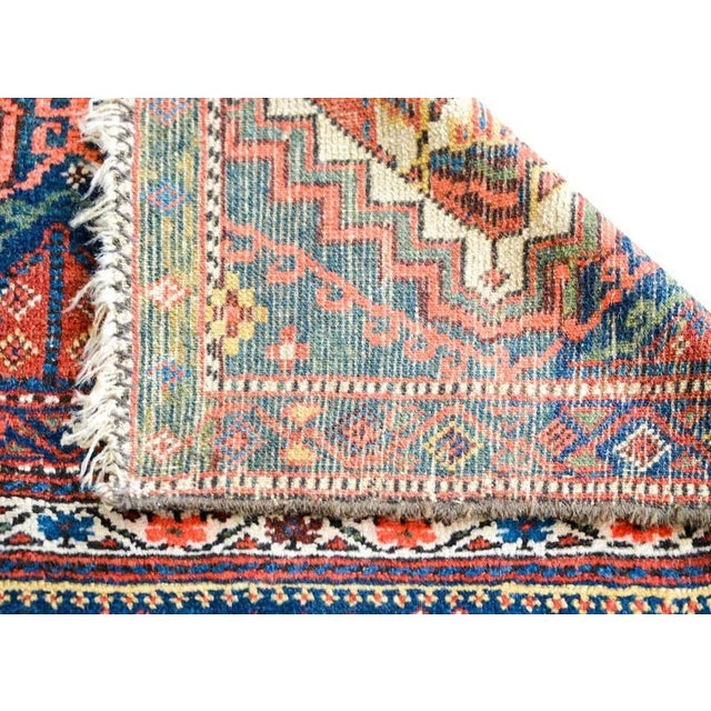Early 20th Century Malayer Bag Face Rug For Sale - Image 11 of 13