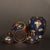 Pair of Vintage Chinese Cloisonné Dragon & Phoenix Ginger Jars With Copper Finials For Sale - Image 4 of 9