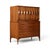 Brown Kent Coffey Perspecta Vintage Mid Century Modern Gentlemen's Highboy Dresser C. 1960s For Sale - Image 8 of 16