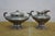 Late 20th Century Pewter Coffee Tea Samovar Service Percolator Creamer Pitcher Sugar Bowl - 4 Pcs For Sale - Image 9 of 18