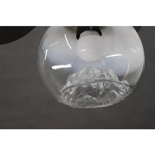 Vintage Italian Chrome Plated Chandelier, 1970s For Sale - Image 10 of 13