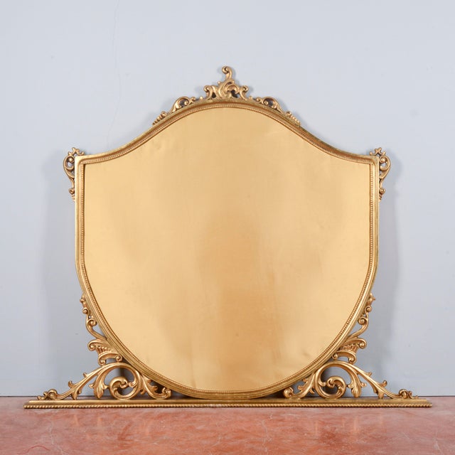 20th Century Baroque Style Golden Carved Frame For Sale - Image 16 of 18