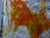 Large Brutalist Wrought Iron Wall Lamp attributed to Tom Ahlström, 1960s For Sale - Image 9 of 13