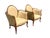 Pair Vintage Oversized Carved Louis XV Style Canapé Lounge Chairs For Sale - Image 9 of 11