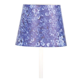 Poldina Metal Graphic Shade - Blue Hydrangea For Sale