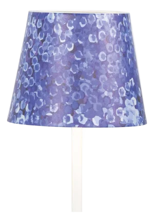 Poldina Metal Graphic Shade - Blue Hydrangea