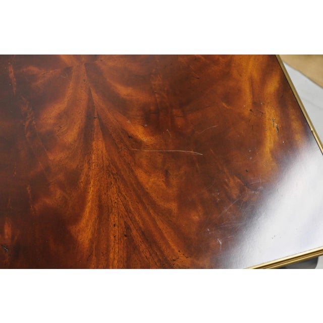 Late 20th Century Ralph Lauren Noble Estate French Louis XV Mahogany One Drawer End Table - A Pair For Sale - Image 14 of 18