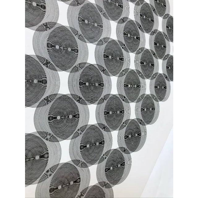 Ludwig Wilding, Single With 7 X 7 Circles, Zincography, 1968 For Sale - Image 6 of 7