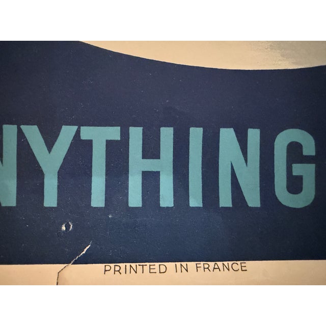 1950s Alph Dehedin - Air France: Carries Anything Anywhere, C. 1950s, Offset Lithograph Travel Poster on Paper For Sale - Image 5 of 5