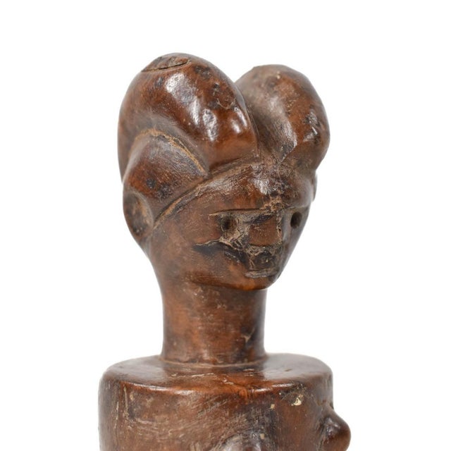 Early 20th Century Nyamwezi Mwana Hiti Miniature Figure Tanzania 5 inch For Sale In Denver - Image 6 of 8