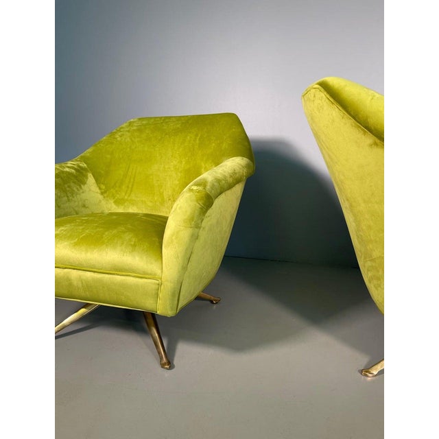 Osvaldo Borsani P32 Model Chairs by Osvaldo Borsani for Tecno, 1950, Set of 2 For Sale - Image 4 of 18