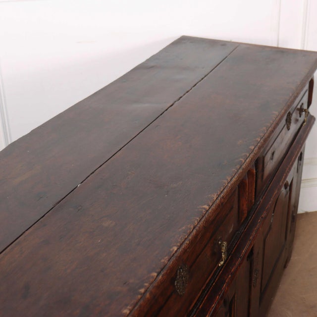 English Oak Dresser Base For Sale - Image 12 of 13