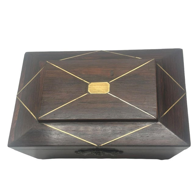 Traditional Regency Table Box For Sale - Image 3 of 7