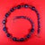 Ajd 25 Inch Chatoyant Blue Kyanite Necklace With Silvery Accents For Sale - Image 4 of 5