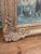 French Country Antique European Village Street Scene Oil Painting | Signed L. Hughes | Ornate Gilt Frame For Sale - Image 3 of 10