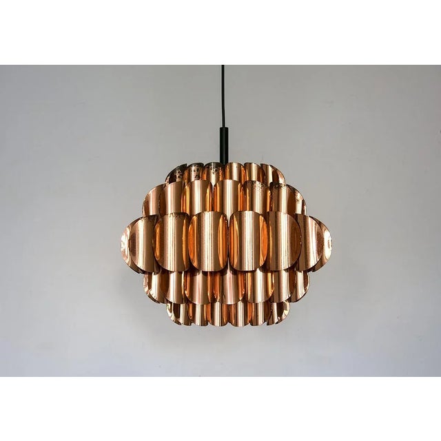 Mid-Century Modern Mid-Century Modern Copper Lamp by Thorsten Orrling for Temde, 1950s For Sale - Image 3 of 7
